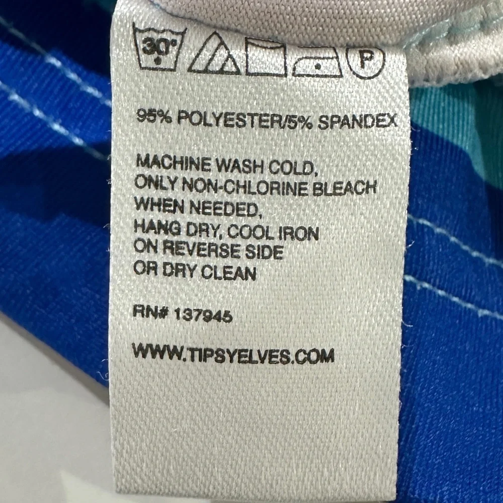 Tipsy Elves Full Length Rainbow Striped Leggings - Picture 8 of 8